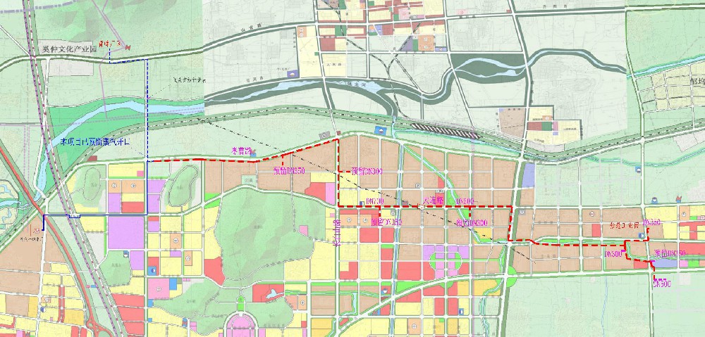 棗莊“零碳智谷”產(chǎn)城融合示范區(qū)蒸汽供熱保障項目（蒸汽管網(wǎng)）